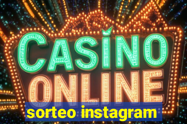 sorteo instagram